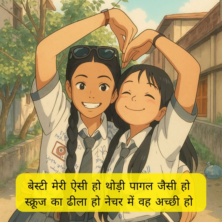 shayari for best friend girl in hindi