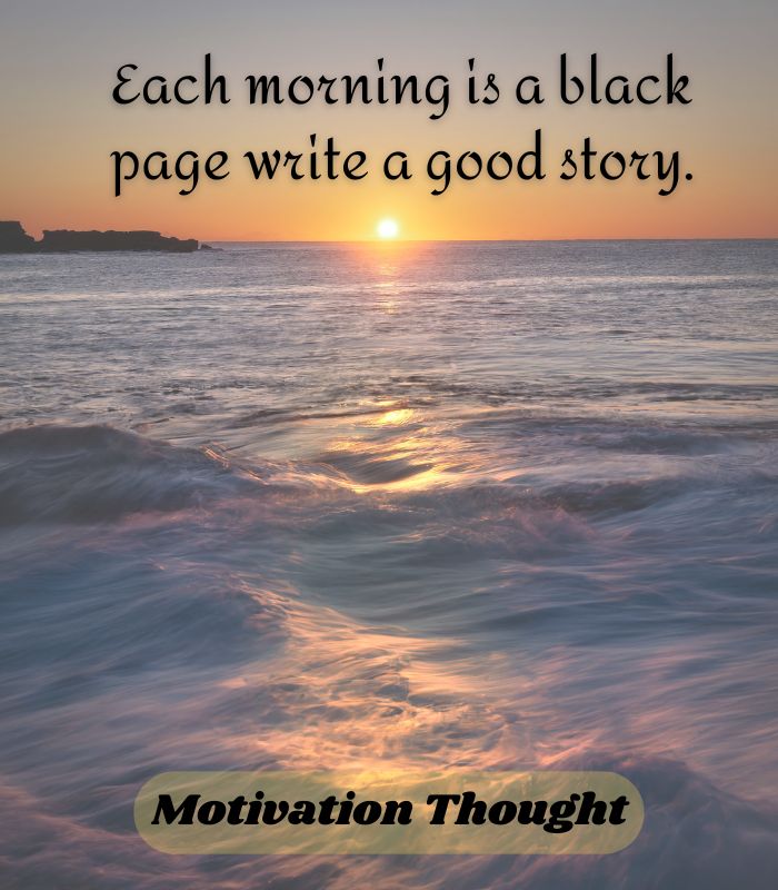 Today Motivation Thought