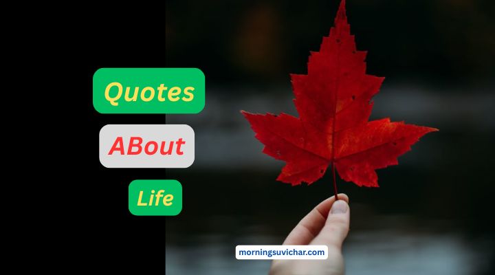 Life Quotes In English