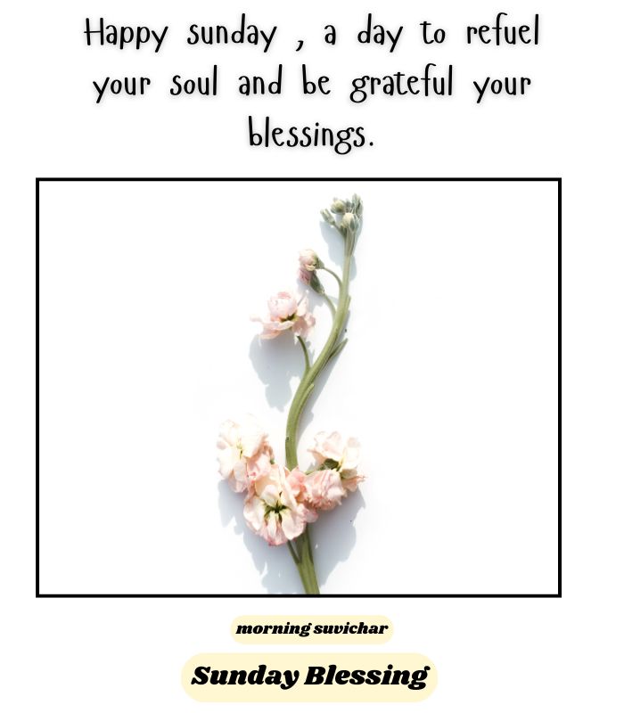 Free short Positive sunday blessings quotes for friends