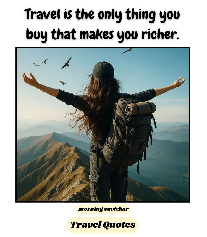 One line Travel quotes
