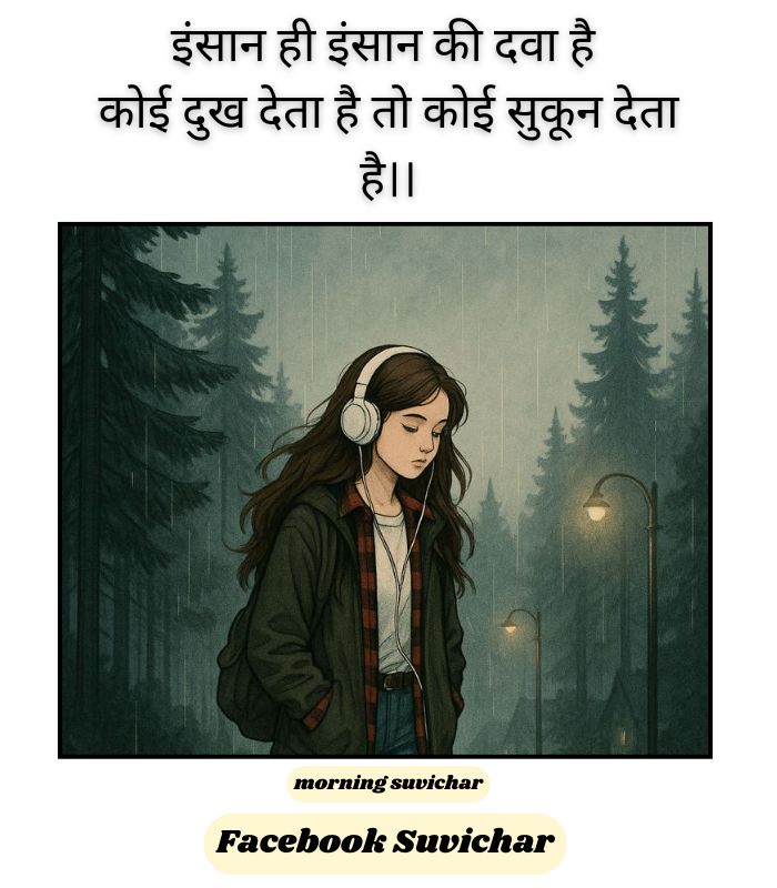 Good Morning Message in Hindi for  Facebook