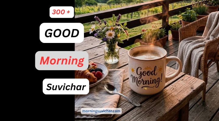 Good Morning Suvichar in Hindi