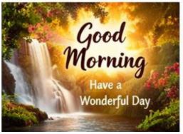 Good Morning Positive Wishes Image