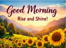 Good Morning Positive Wishes Image