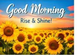 Good Morning Beautiful Sunrise Image