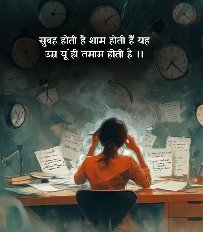 time pass shayari in hindi