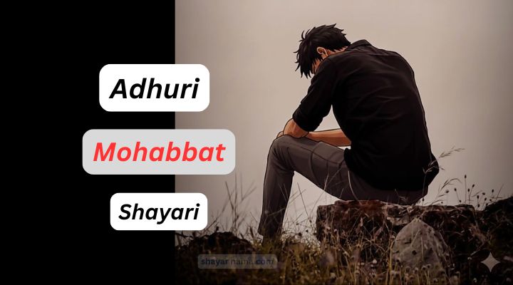 Adhuri Mohabbat Shayari