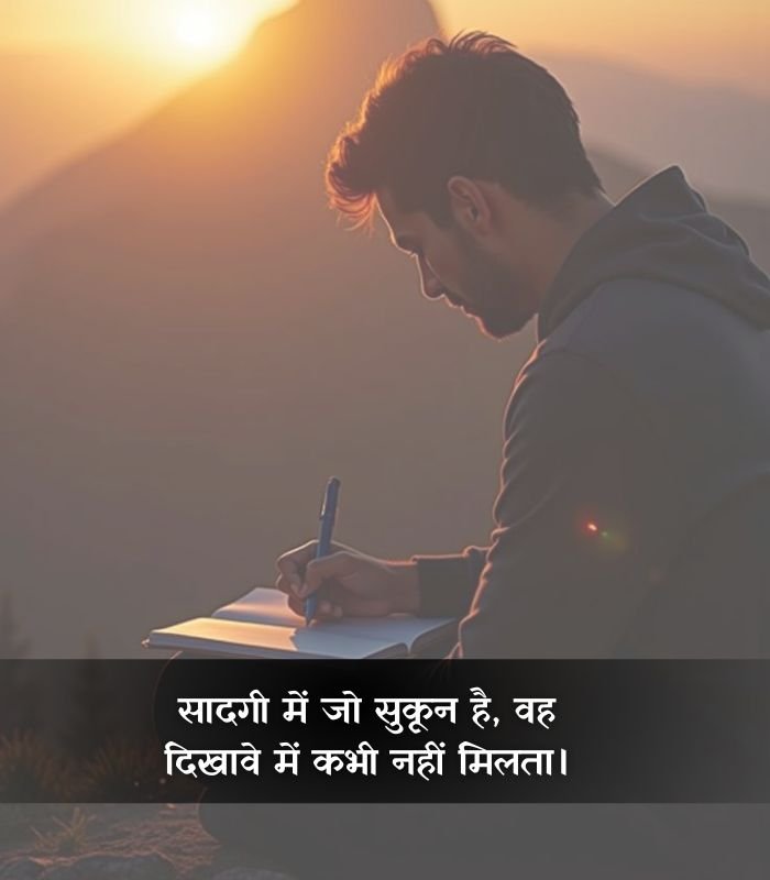 Saadgi Quotes in Hindi