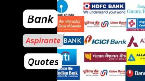 Bank Aspirants Quotes In Hindi