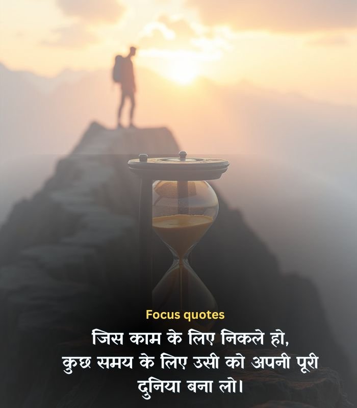 The power of focus quotes